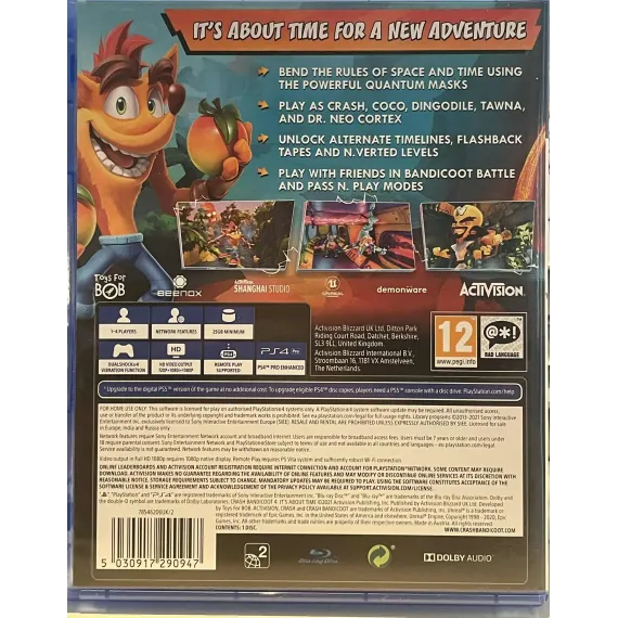 Crash Bandicoot 4: It's About Time