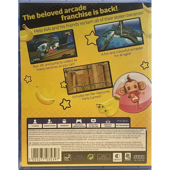 Super Monkey Ball Banana Blitz HD