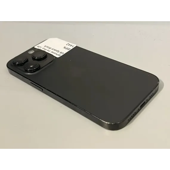 iPhone 14 Pro 128GB – Space Black (Brukt – Grad B, 89 % batteri)