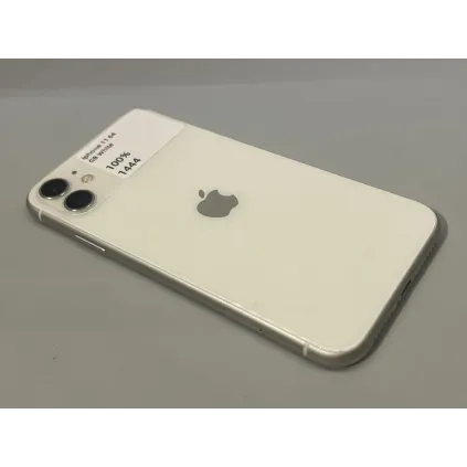 iPhone 11 – 64GB Hvit – Grade A – Ny skjerm og nytt originalt batteri (100%)