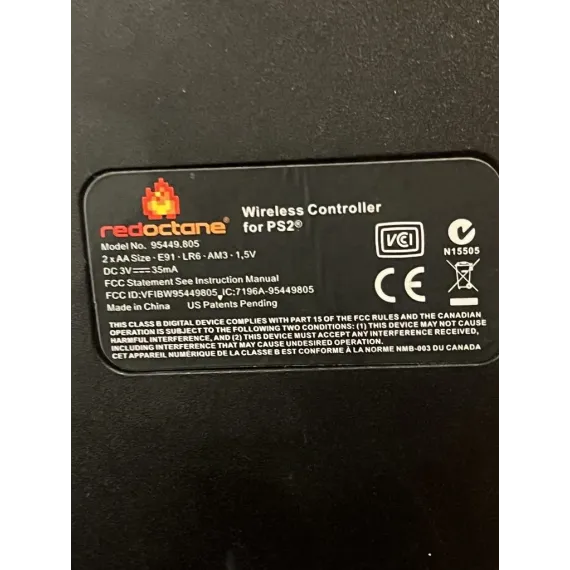 Guitar Hero ‘World Tour’ trådløs gitar PS2 med dongle & reim