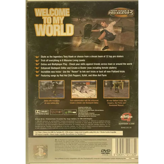 Tony Hawk 3 [Platinum]