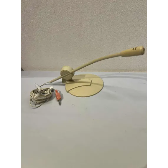 Vintage PC Mikrofon med 3,5 mm plugg – Beige