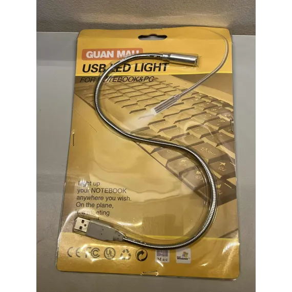 USB LED-lampe – GUAN MAU, fleksibel arm