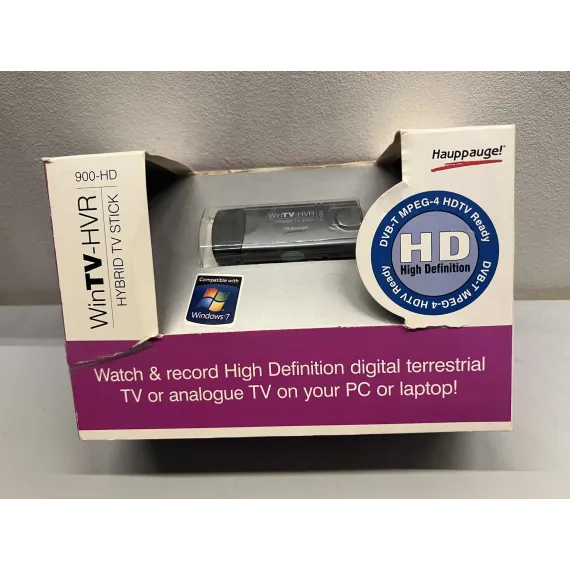 Hauppauge WinTV-HVR 900-HD Hybrid TV Stick – Komplett i original eske