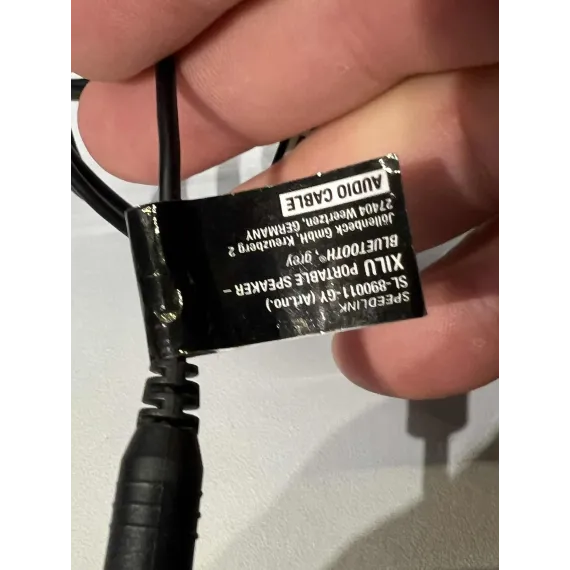 Speedlink XILU bærbar Bluetooth-høyttaler – kompakt og stilren
