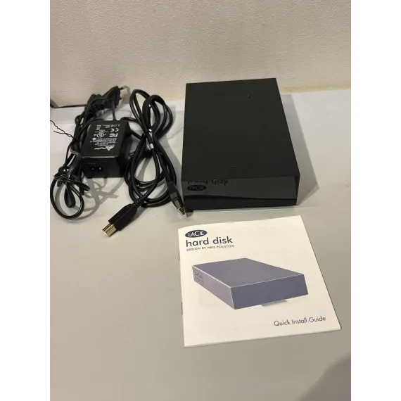 LaCie Design by Neil Poulton – 1TB ekstern harddisk (USB 2.0)