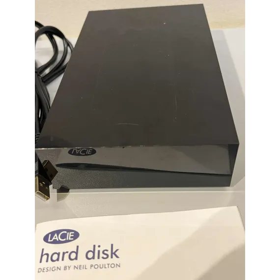 LaCie Design by Neil Poulton – 1TB ekstern harddisk (USB 2.0)