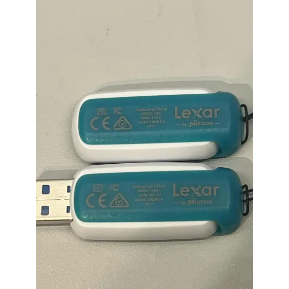 2 stk Lexar 16 GB USB 3.0-minnepenner – rask og pålitelig lagring