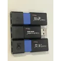 Pakke med 3 stk Kingston DataTraveler 100 G3 – 16 GB USB 3.0