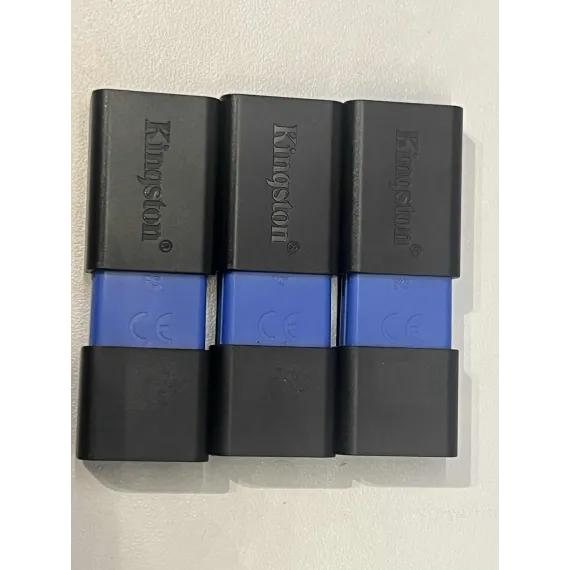 Pakke med 3 stk Kingston DataTraveler 100 G3 – 16 GB USB 3.0
