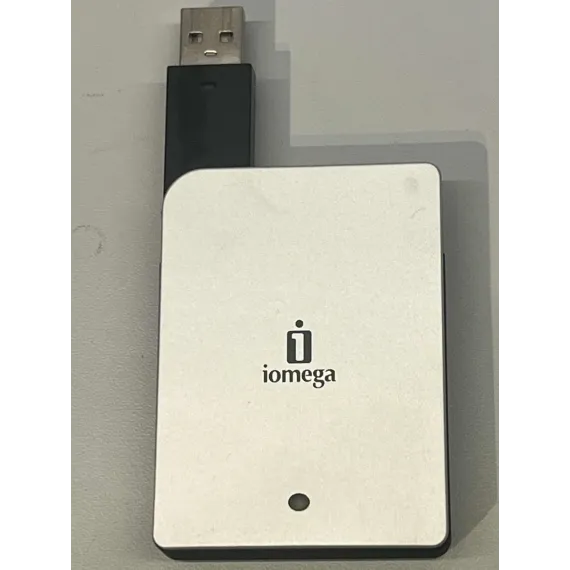 Iomega MINIHD 6 GB USB-lagring – med originalt etui