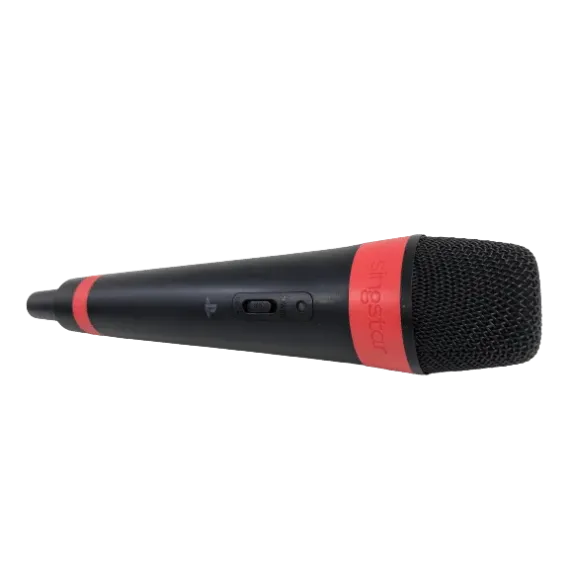 SingStar trådløs mikrofon – rød