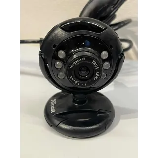 Trust Megapixel USB-webkamera med LED-lys – Brukt