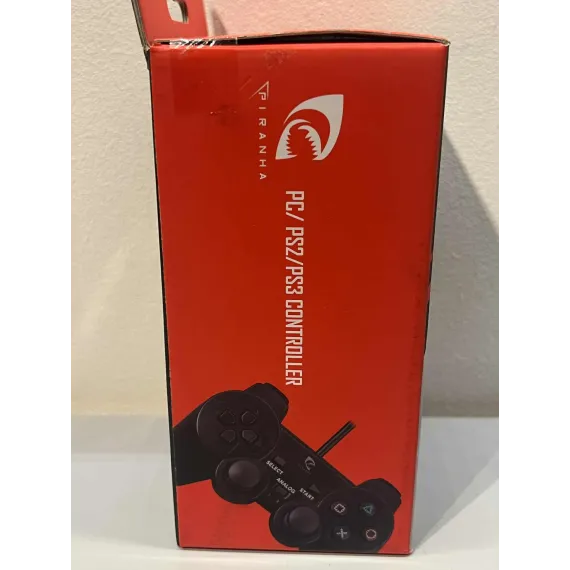 🎮 Piranha 3-i-1 kontroller – PC / PS2 / PS3