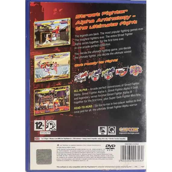 Street Fighter Alpha Anthology