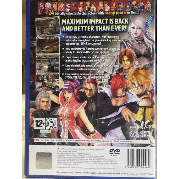 King of Fighters Maximum Impact 2