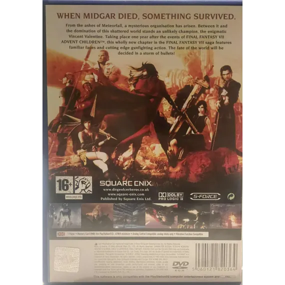 Dirge of Cerberus: Final Fantasy VII