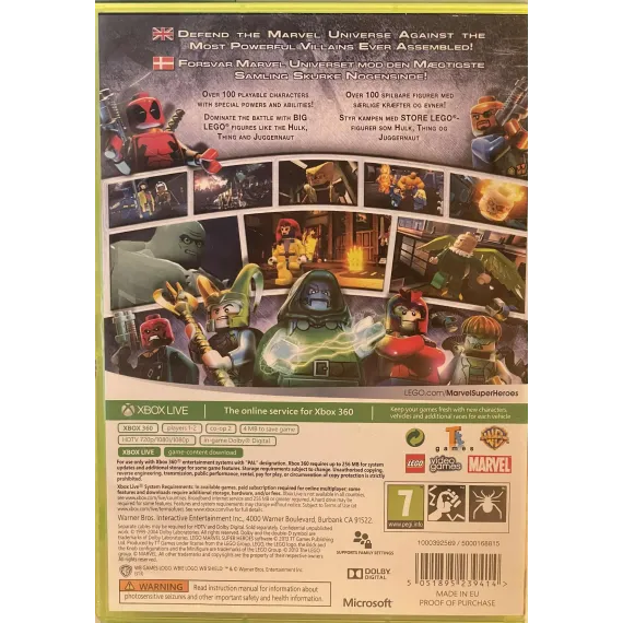 LEGO Marvel Super Heroes (nordic edition)