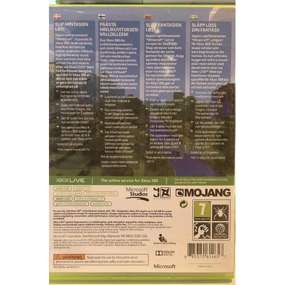 Minecraft: Xbox 360 Edition