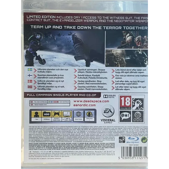 Dead Space 3 Limited Edition