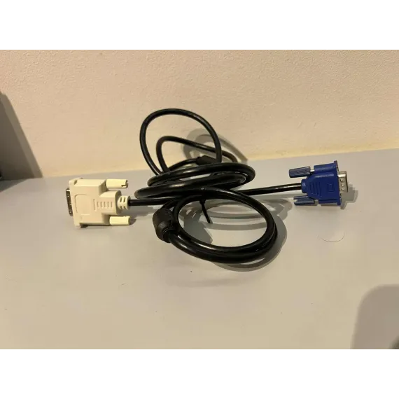 DVI-A til VGA kabel (ca. 1–1,5 m)