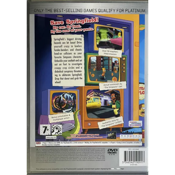 The Simpsons: Hit & Run (Platinum)
