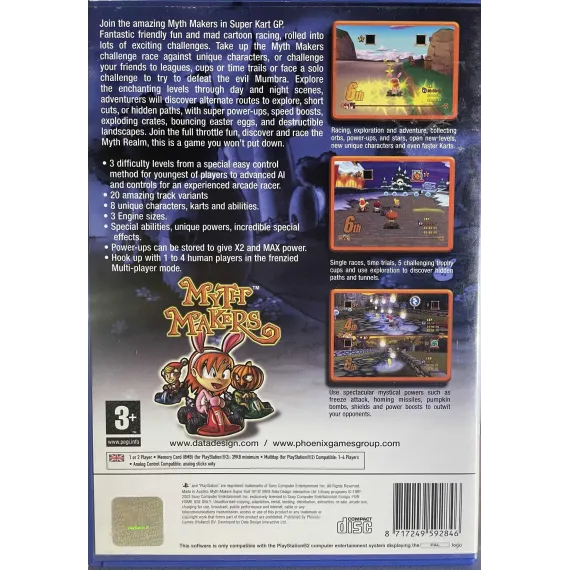 Myth Makers: Super Kart GP