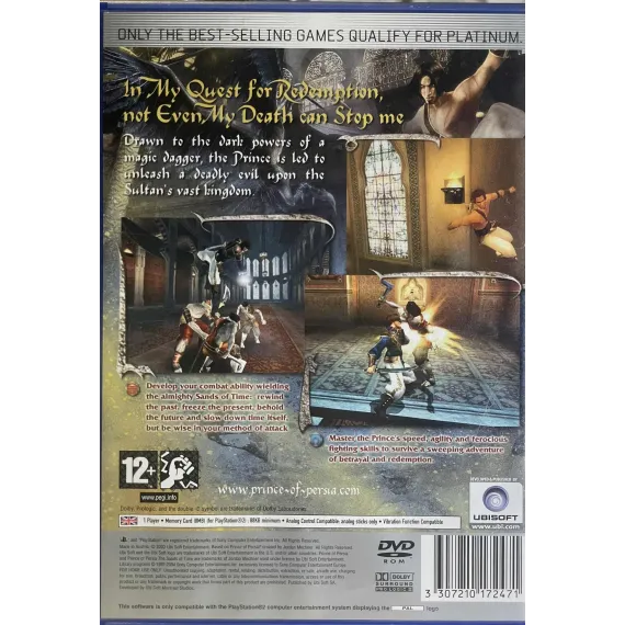 Prince of Persia: The Sands of Time (Platinum)