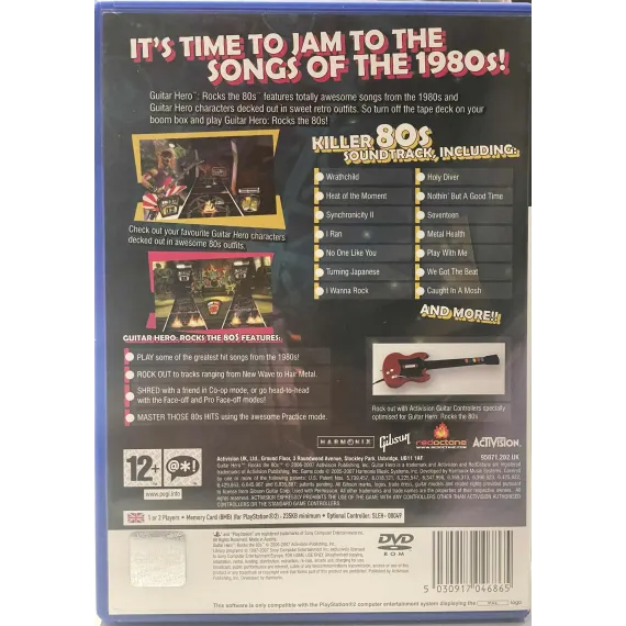 Guitar Hero: Rocks the 80s