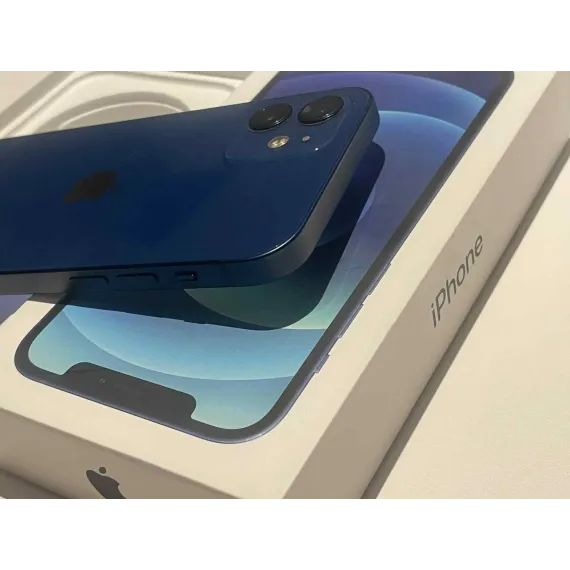 iPhone 12 128 GB Blå – Grad A/C