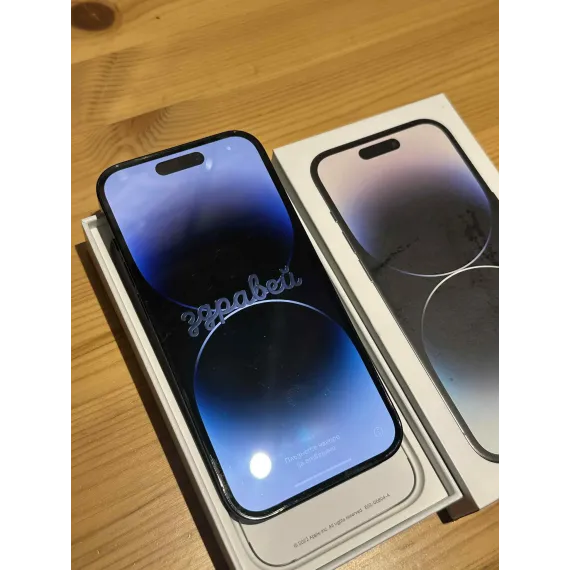 iPhone 14 Pro 128 GB Space Black – Grad A