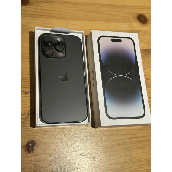 iPhone 14 Pro 128 GB Space Black – Grad A