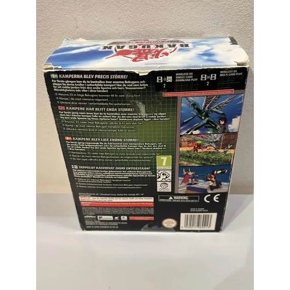 Bakugan: Defenders of the Core – Nintendo DS (Limited Edition med figur)