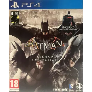 Batman: Arkham Collection – PS4 (Steelbook Edition)