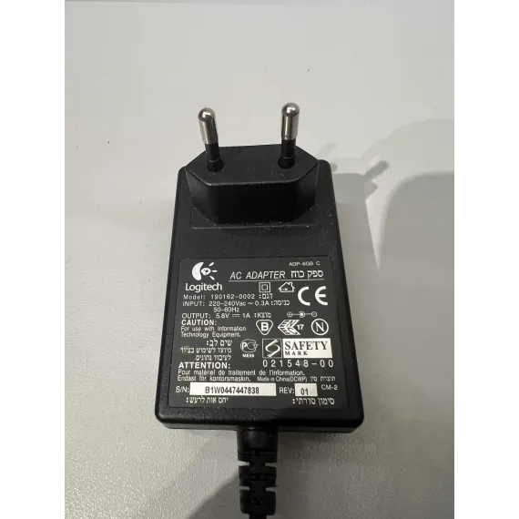 Logitech Strømforsyning 5.8V 1A – Modell ADP-6GB C