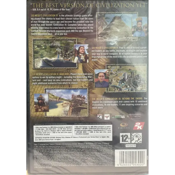 Sid Meier’s Civilization IV: Complete