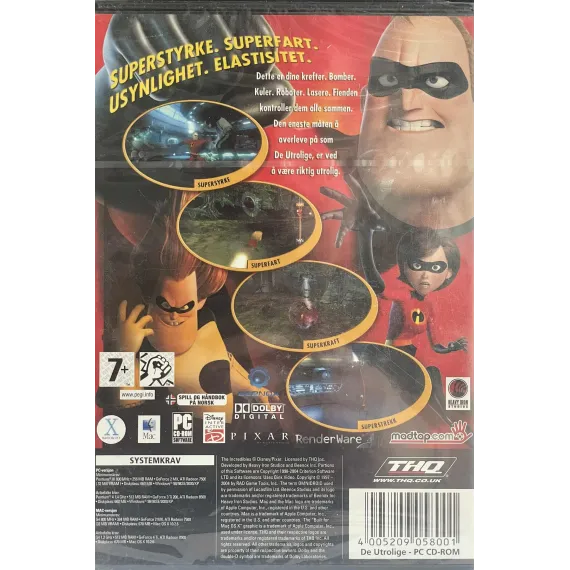 De Utrolige (The Incredibles)