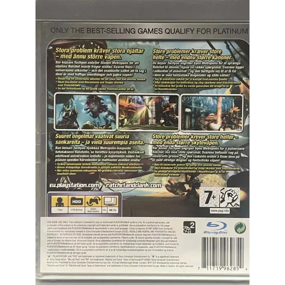 Ratchet & Clank: Tools of Destruction (Platinum)