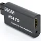 HDMI-adapter for Nintendo N64 / SNES / GameCube – 720p Sammendrag