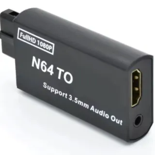 HDMI-adapter for Nintendo N64 / SNES / GameCube – 720p Sammendrag