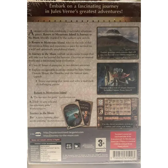 Jules Verne Collector’s Edition – Journey to the Moon + Return to Mysterious Island