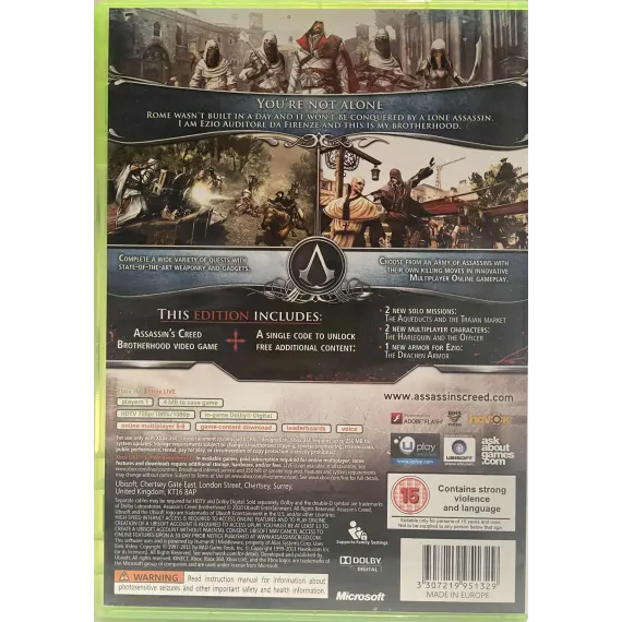 Assassin's Creed: Brotherhood [Classics Special Edition]