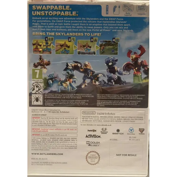 Skylanders: Swap Force