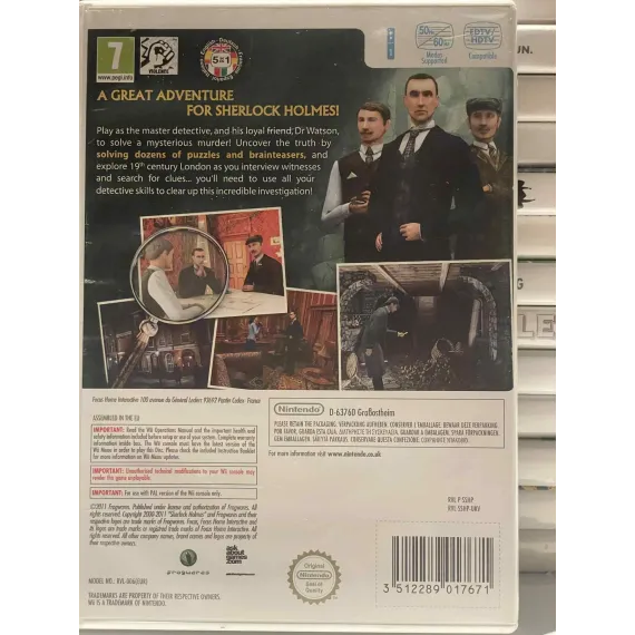 Sherlock Holmes: The Silver Earring