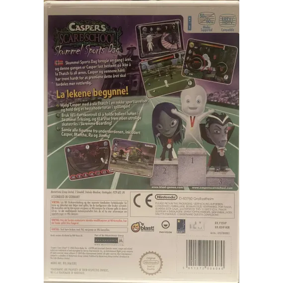 Casper’s Scare School: Skummel Sportsdag