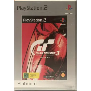 Gran Turismo 3 [Platinum]