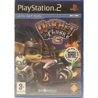 Ratchet & Clank 3 med bonus disc