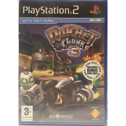 Ratchet & Clank 3 med bonus disc
