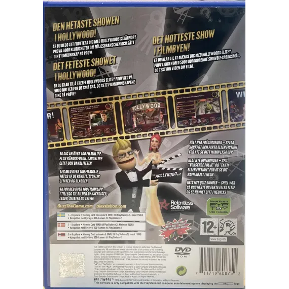 Buzz!: Hollywood Quiz (engelsk tale)